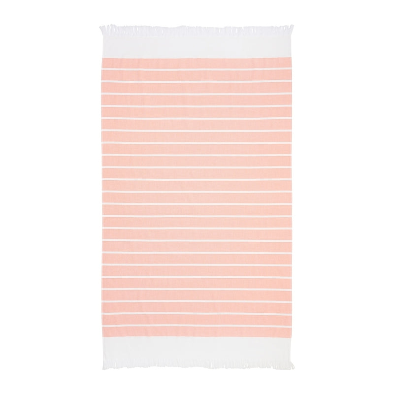 Sea Ranch Nissi Beach Towel Håndklæder 2507 Bright Orange / White