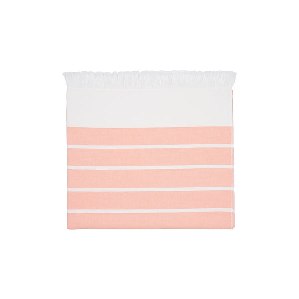 Sea Ranch Nissi Beach Towel Håndklæder 2507 Bright Orange / White