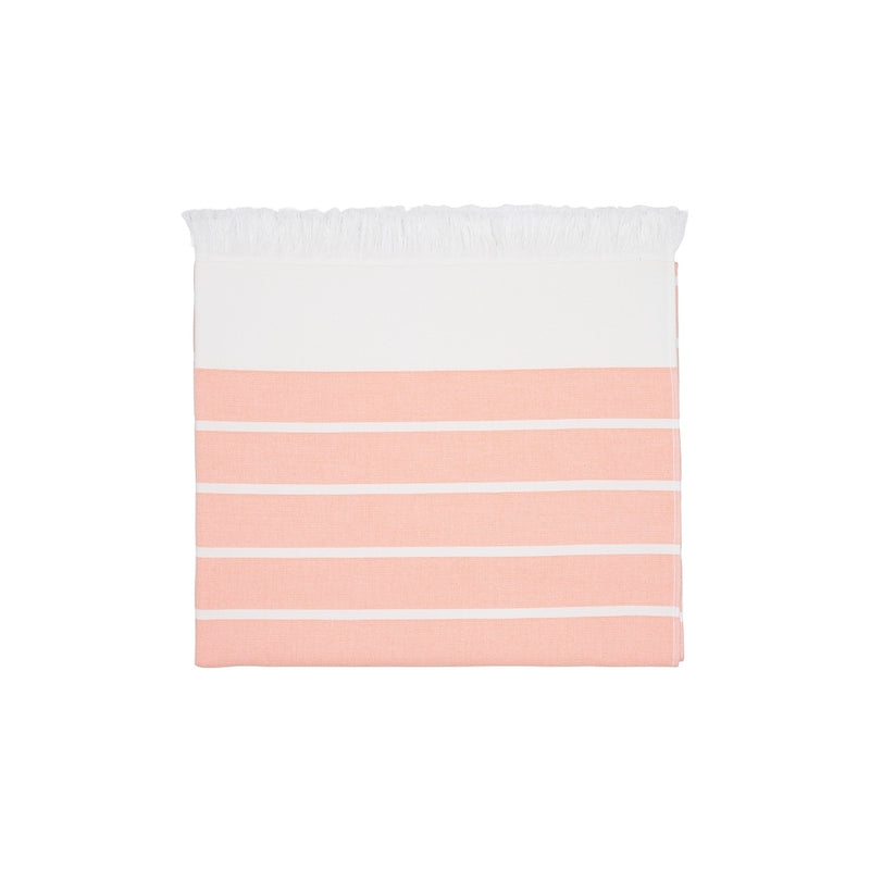 Sea Ranch Nissi Beach Towel Håndklæder 2507 Bright Orange / White