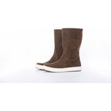 Boat Boot None Lace Brown Leather Fodtøj Ny Brun