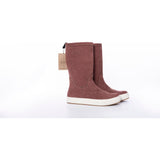 Boat Boot None Lace Red Leather Fodtøj Rød