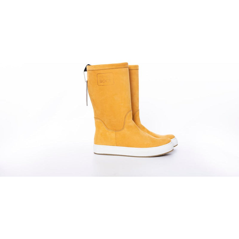 Boat Boot None Lace Yellow Leather Fodtøj Gul