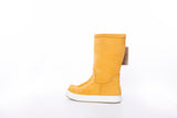 Boat Boot None Lace Yellow Leather Fodtøj Gul