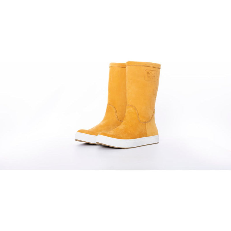 Boat Boot None Lace Yellow Leather Fodtøj Gul