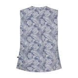 Sea Ranch Octavia Shirt Skjorter 6002 Blue Palm Print