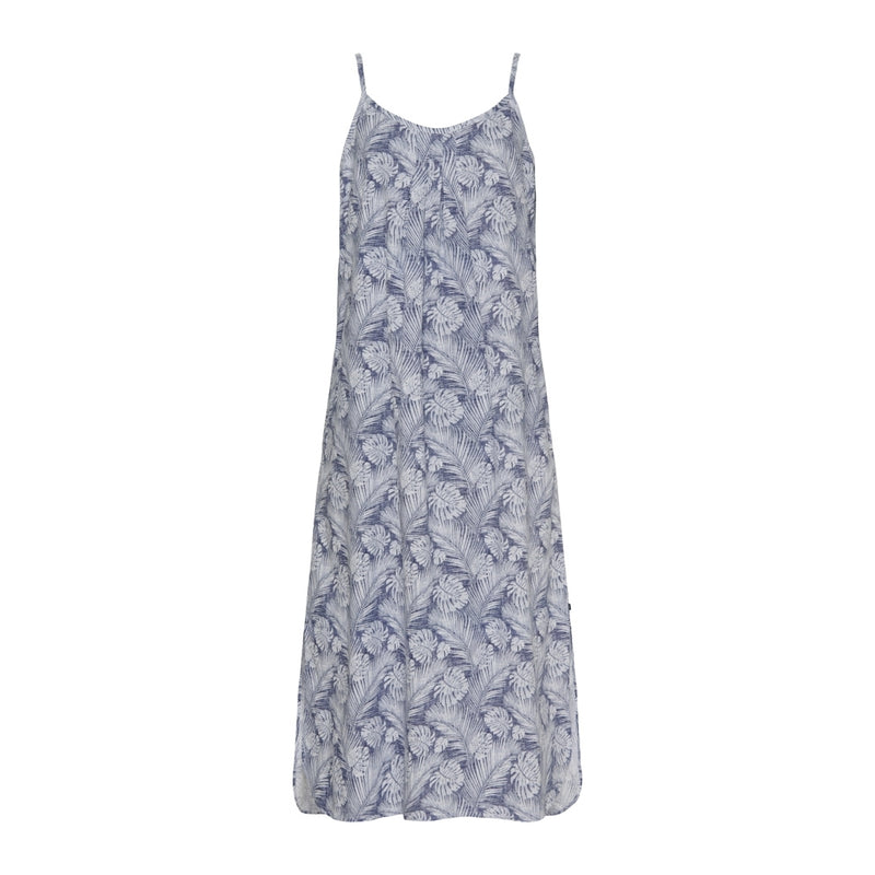 Sea Ranch Olea Dress Dresses / Shirts 6002 Blue Palm Print