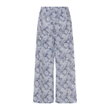 Sea Ranch Otta Pants Bukser og Shorts 6002 Blue Palm Print