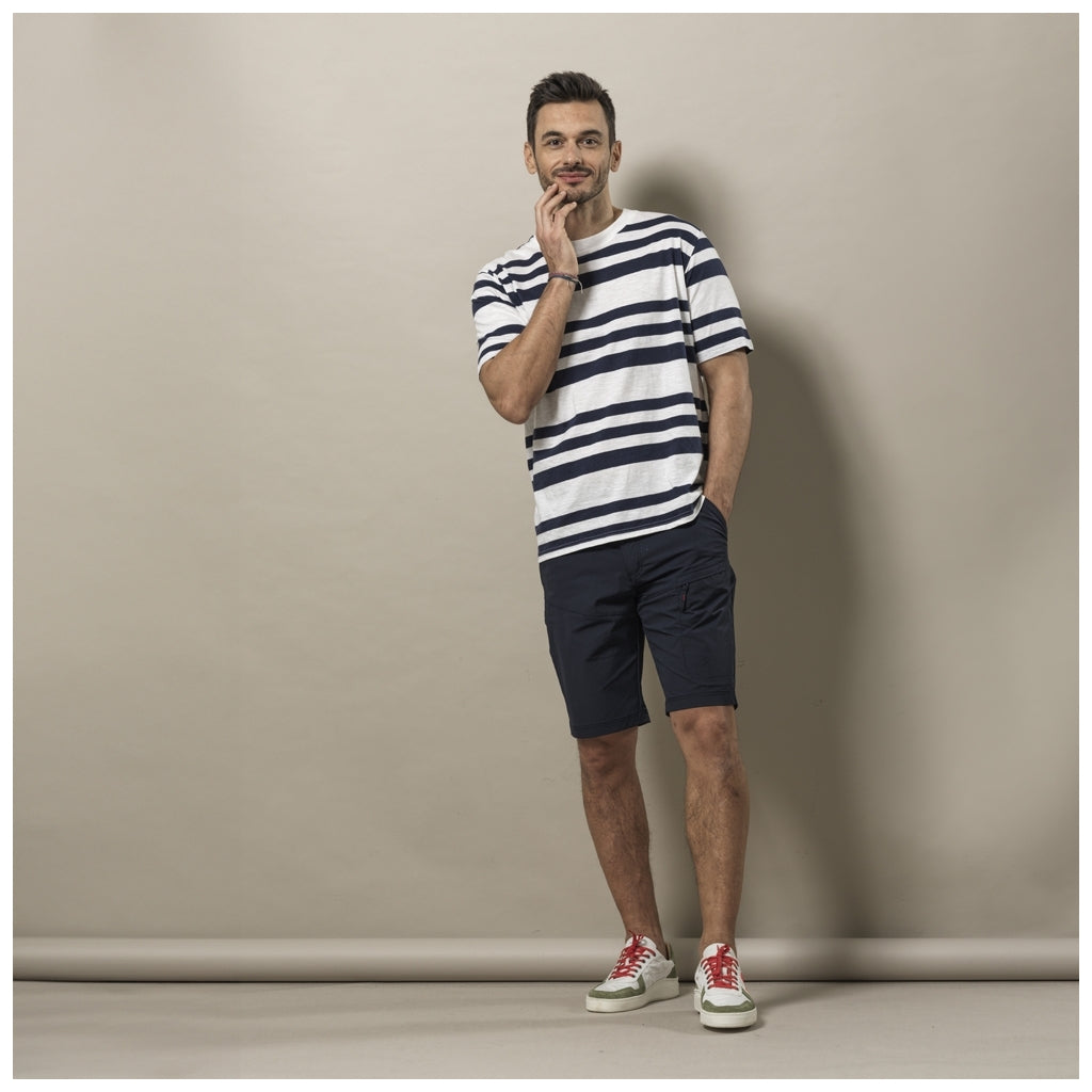Sea Ranch Pascal T-shirt T-shirts Perle/SR Navy