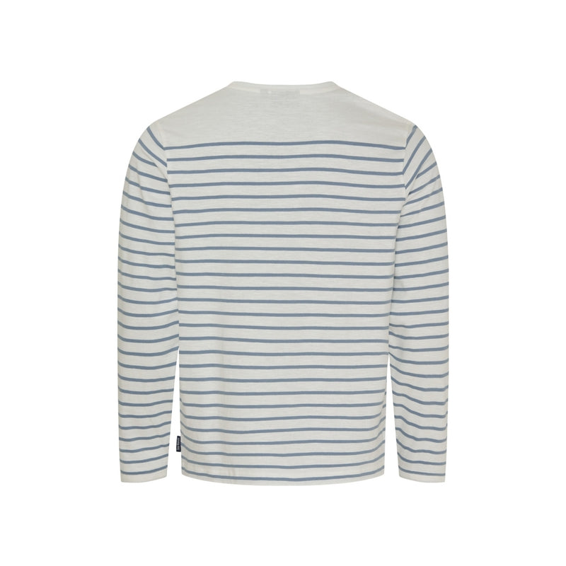 Sea Ranch Pauli Langærmet Tee Langærmet Tee 1109 Pearl / Dusty Blue