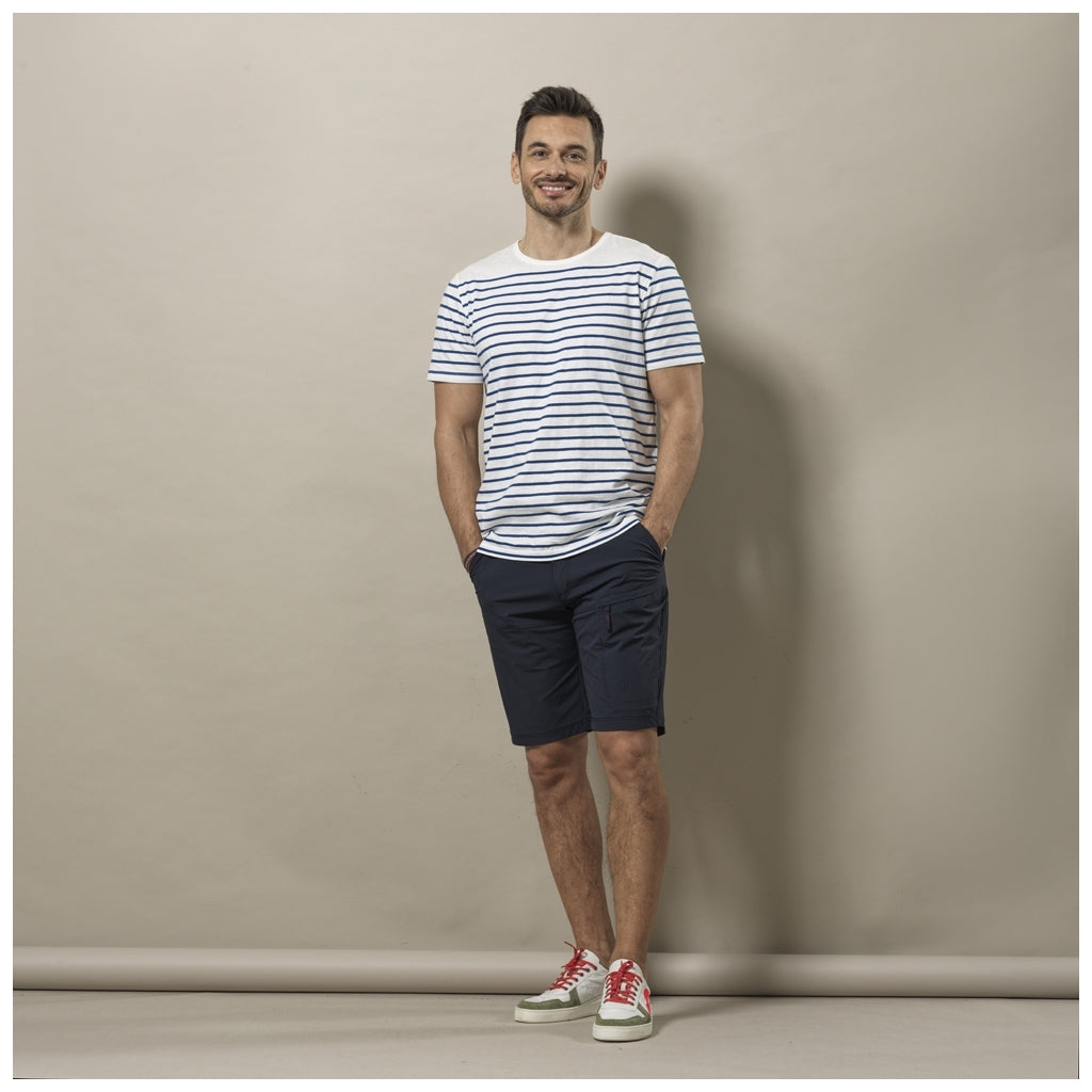 Sea Ranch Peter Tee T-shirts 1110 Pearl / Monaco Blue