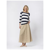 Sea Ranch Piper Langærmet Tee Mørk Navy/Pearl