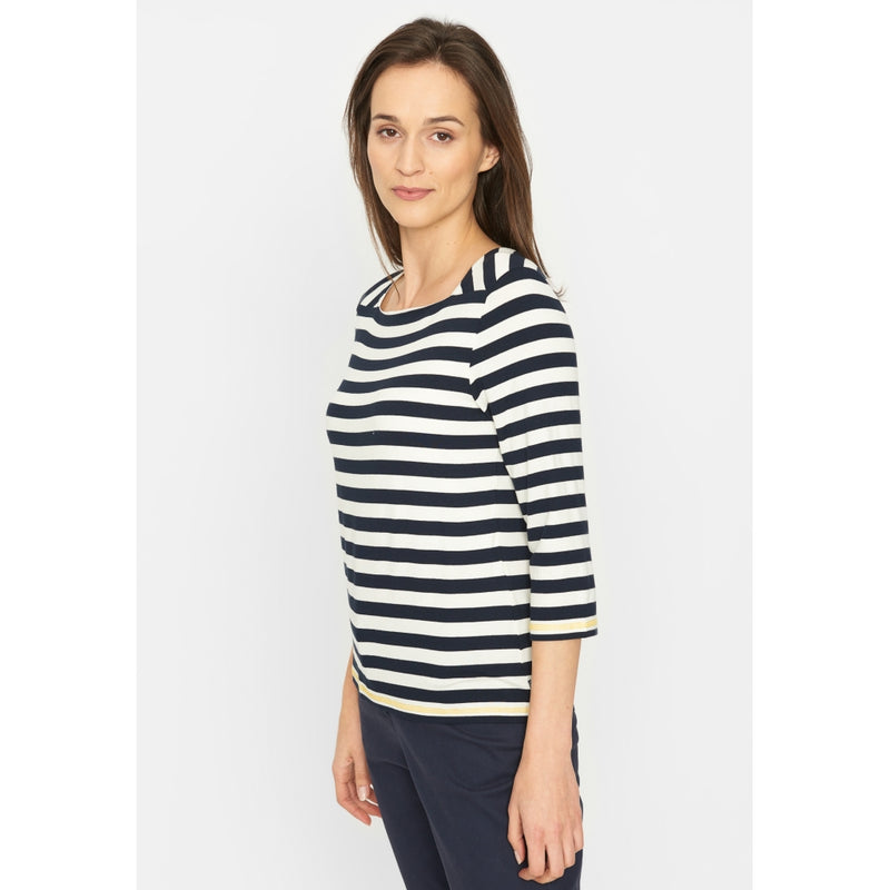 Sea Ranch Piper Langærmet Tee SR Navy/Pearl