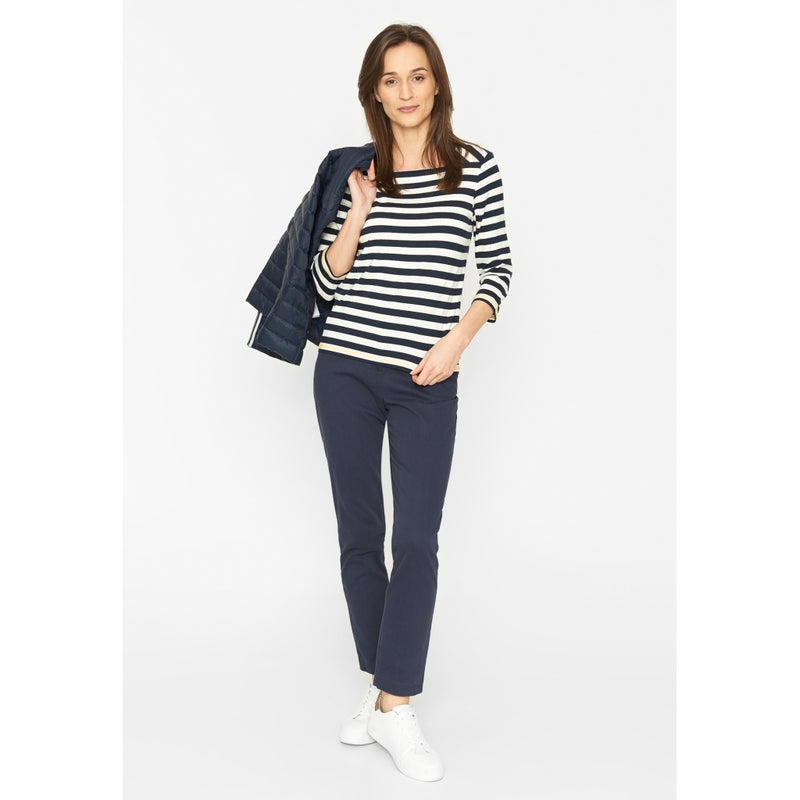 Sea Ranch Piper Langærmet Tee SR Navy/Pearl