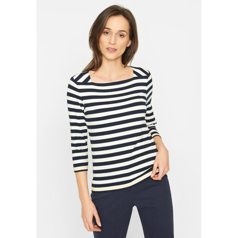 Sea Ranch Piper Langærmet Tee SR Navy/Pearl