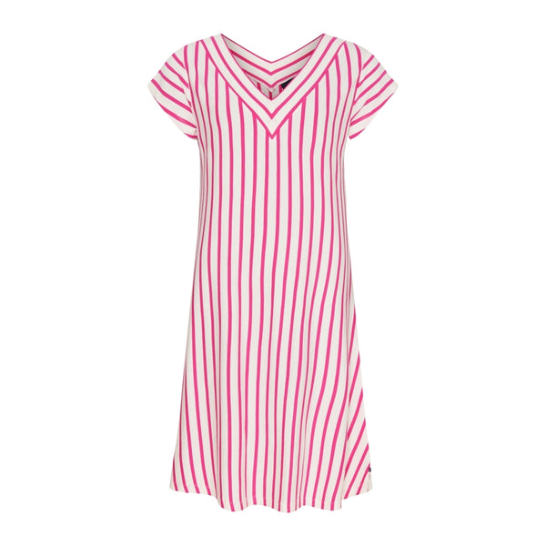 Sea Ranch Polly Kjole Dresses / Shirts 1104 Pearl / Fuchsia