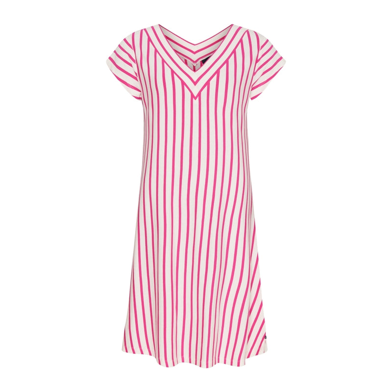 Sea Ranch Polly Kjole Dresses / Shirts 1104 Pearl / Fuchsia