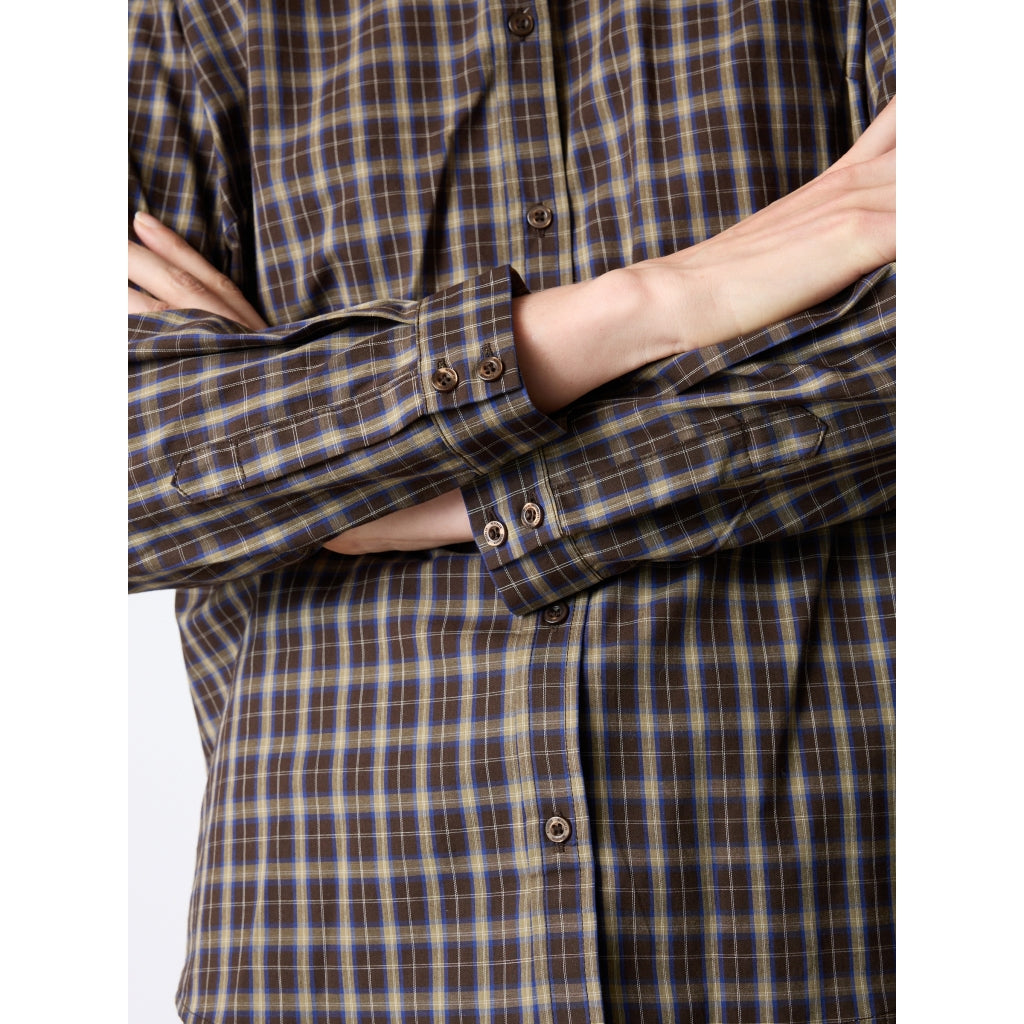 Redgreen Women RG_Abigail Dresses / Shirts 268 Navy Check