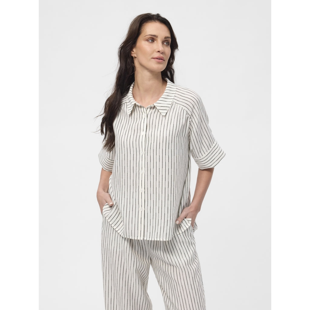 Redgreen Women RG_Ace Blouse 199 Black Stripe