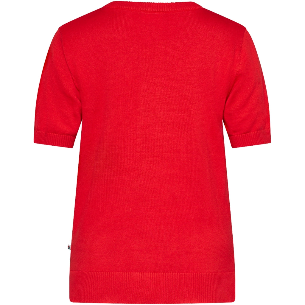 Redgreen Women RG_Aimee Solid Strik Rød