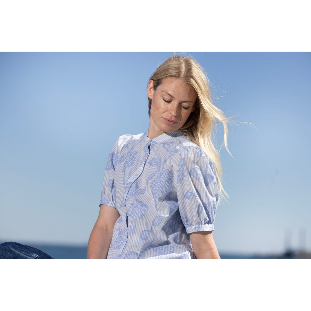 Redgreen Women RG_Alana Skjorter 163 Blue Stripe