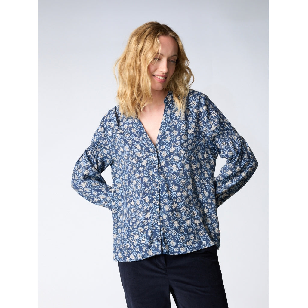 Redgreen Women RG_Alannis Dresses / Shirts Navy Mønster