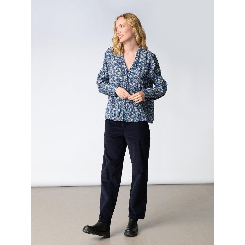 Redgreen Women RG_Alannis Dresses / Shirts Navy Mønster