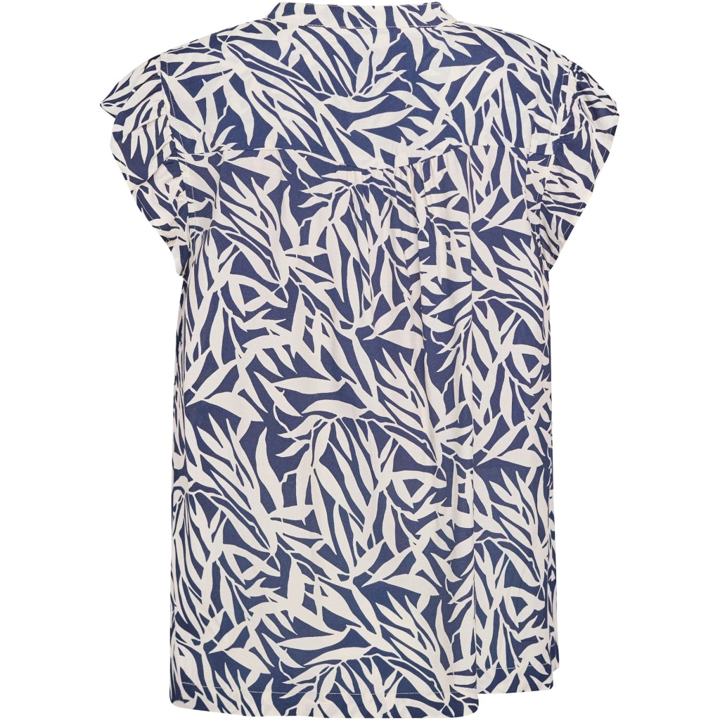 Redgreen Women RG_Allie Blouse Navy Mønster