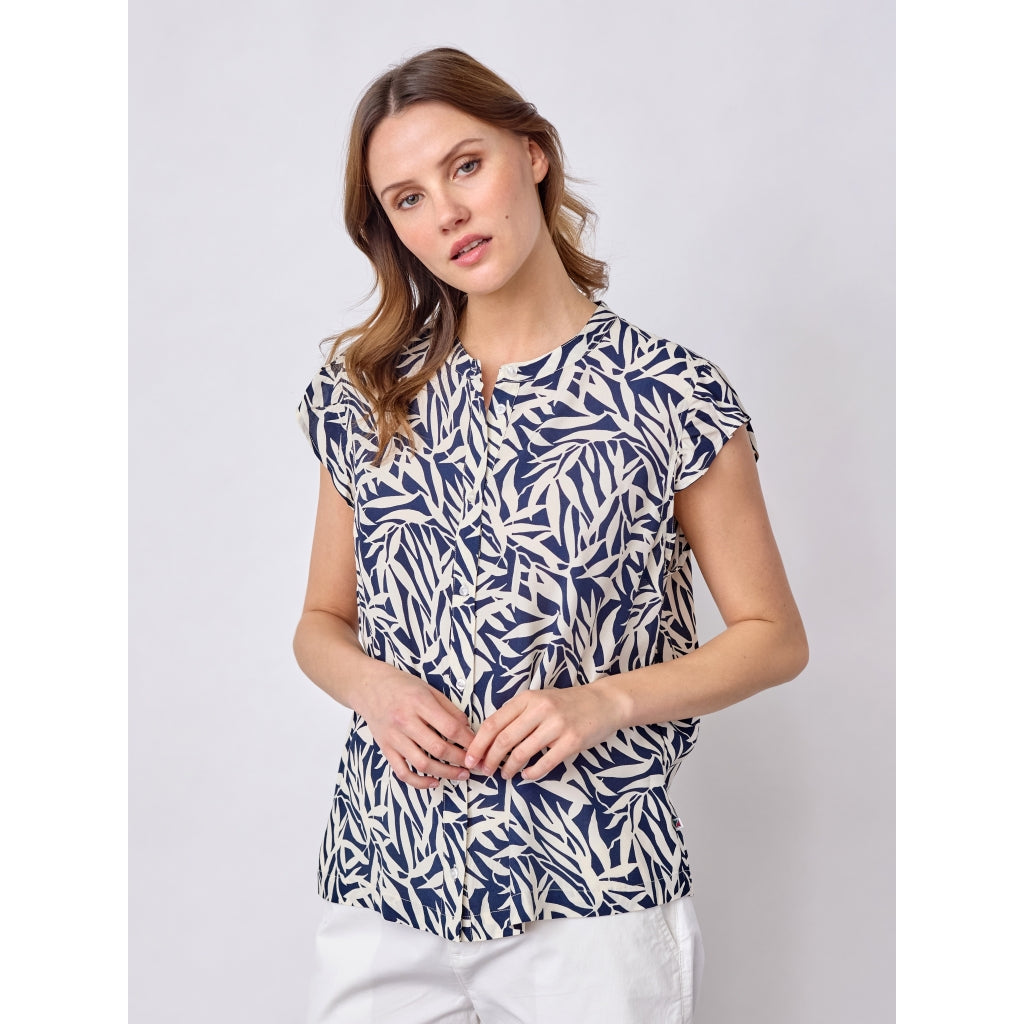 Redgreen Women RG_Allie Blouse Navy Mønster