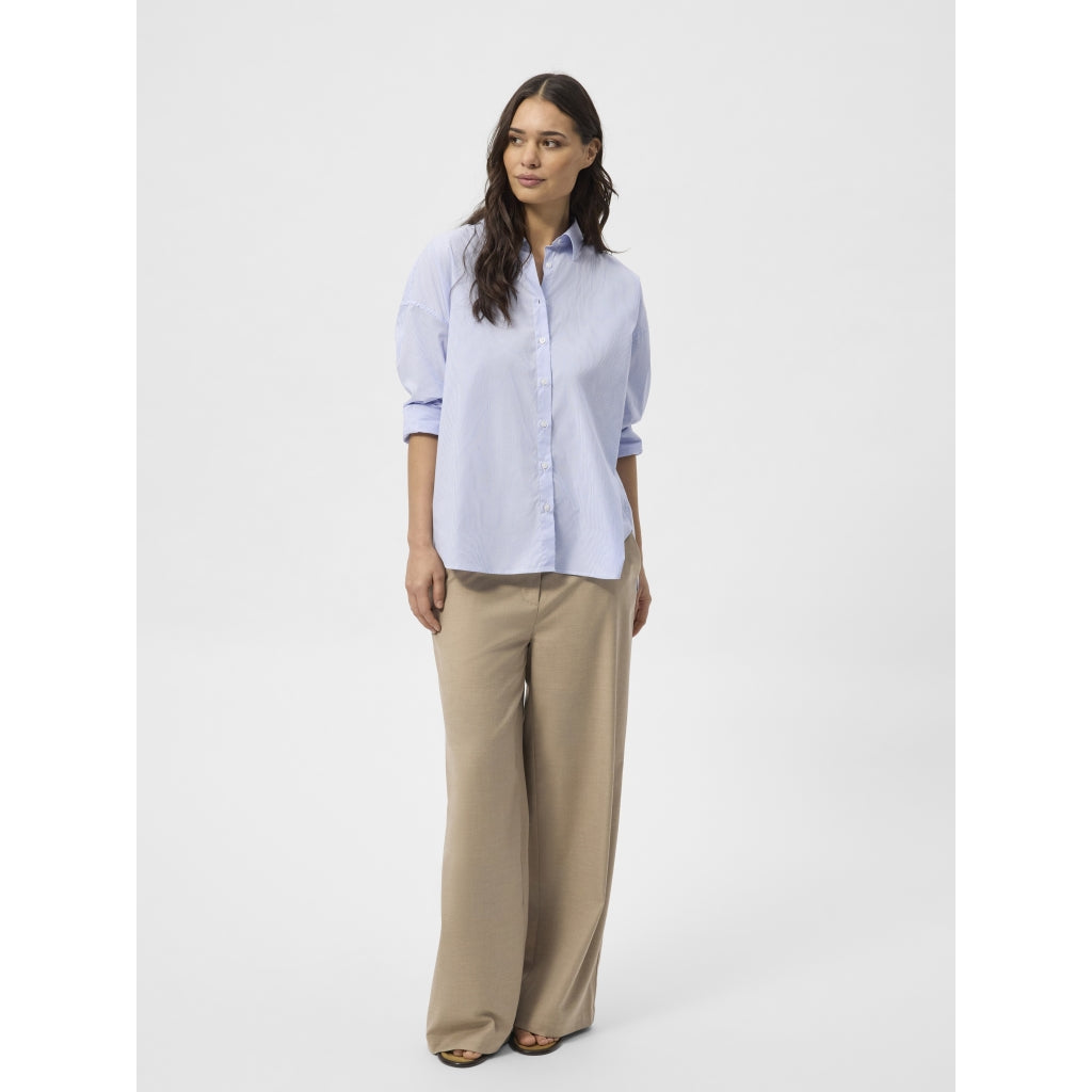 Redgreen Women RG_Anabelle Skjorter 162 Light Blue Stripe