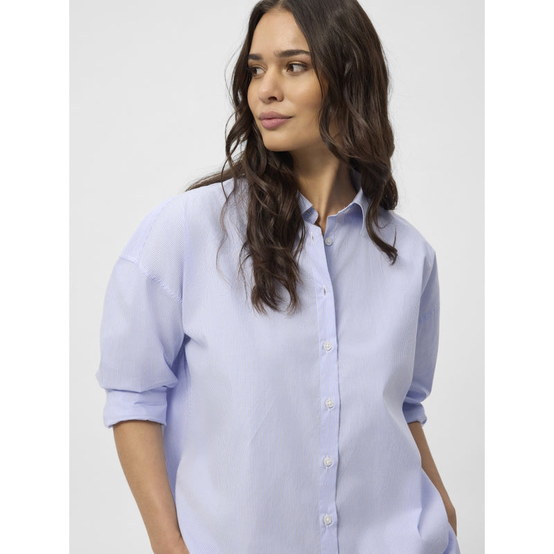 Redgreen Women RG_Anabelle Skjorter 162 Light Blue Stripe