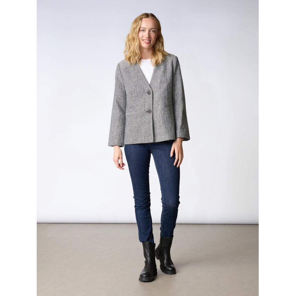 Redgreen Women RG_Belle Jackets and Coats 399 Black Pattern