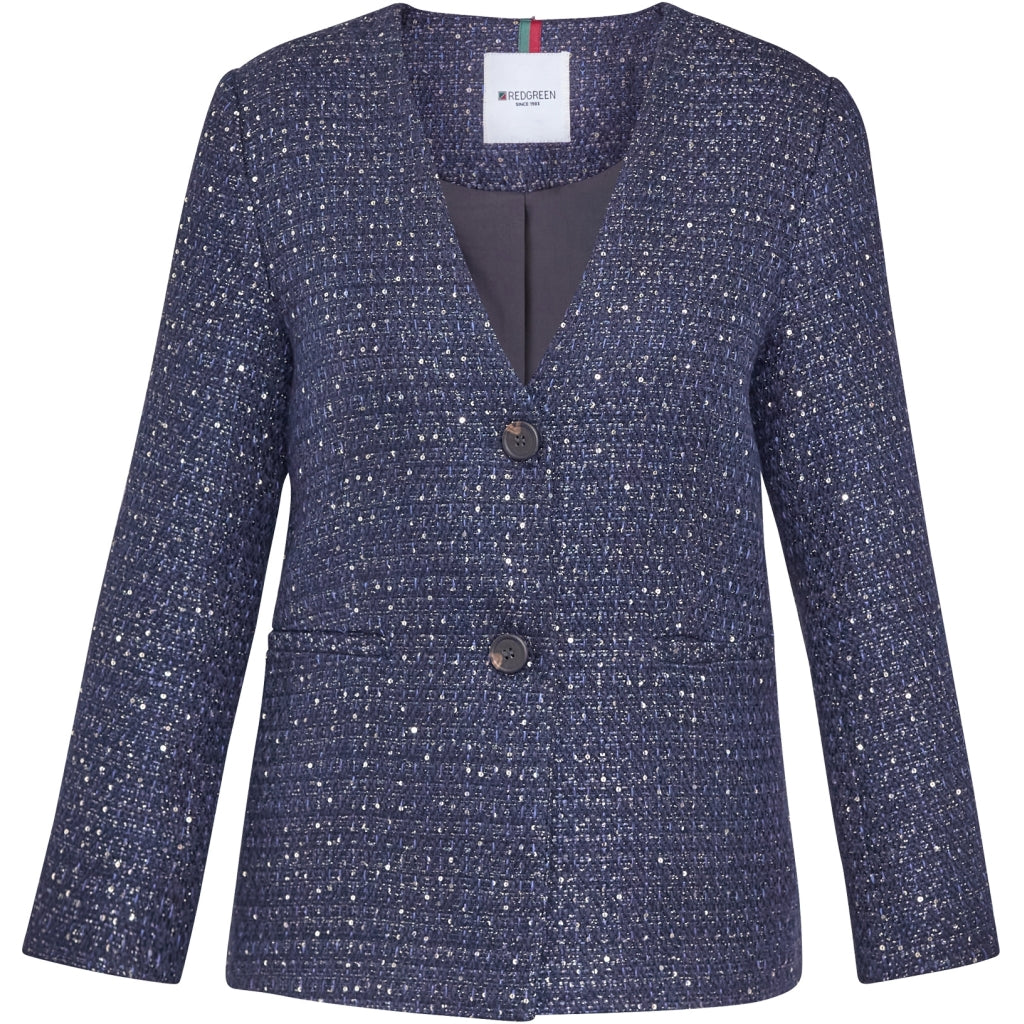 Redgreen Women RG_Bessie Jackets and Coats Navy Mønster