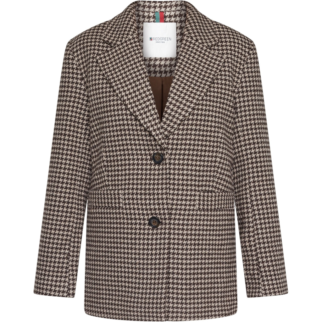 Redgreen Women RG_Bianca Jackets and Coats 229 Dark Brown Check