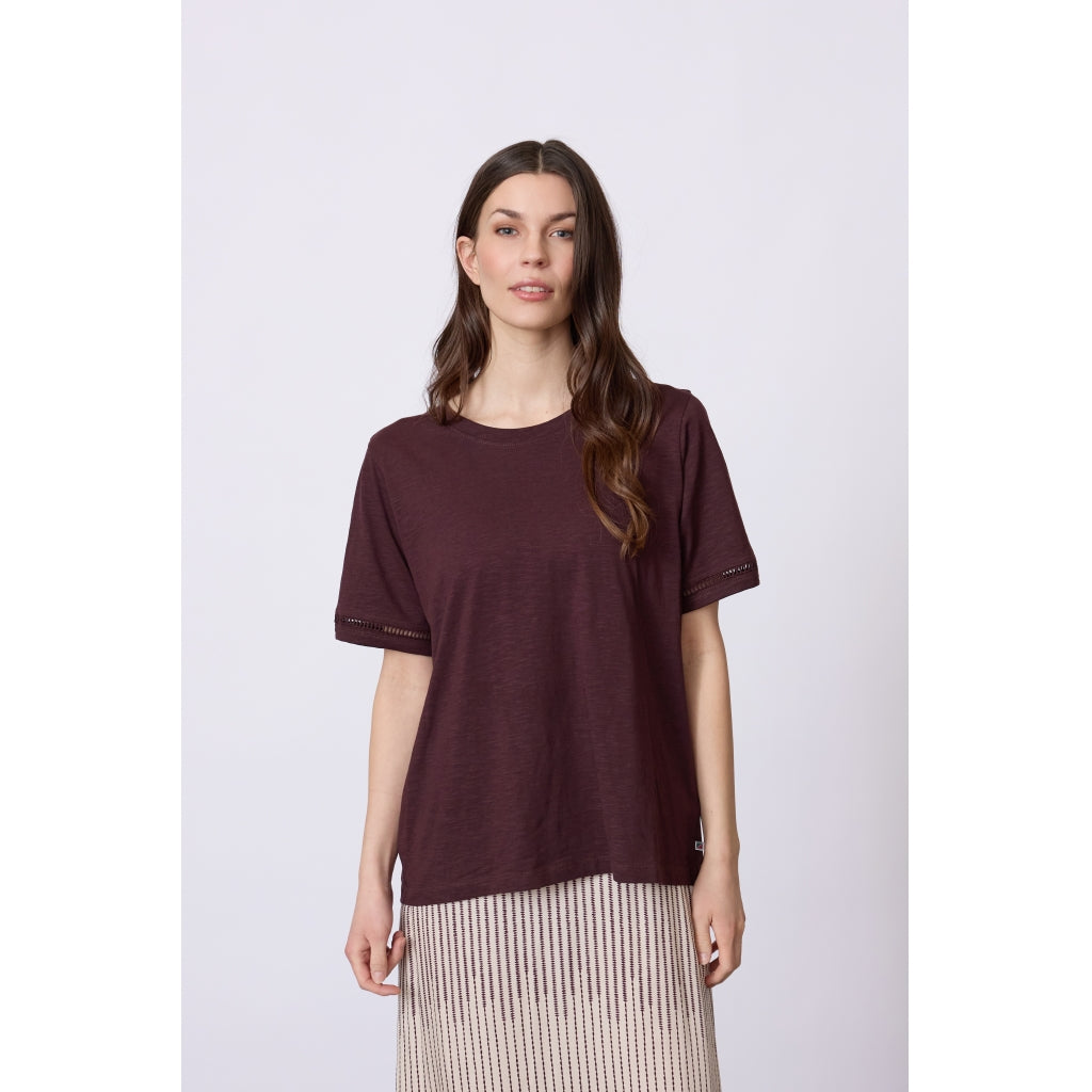 Redgreen Women RG_Cami T-shirts 085 Plum