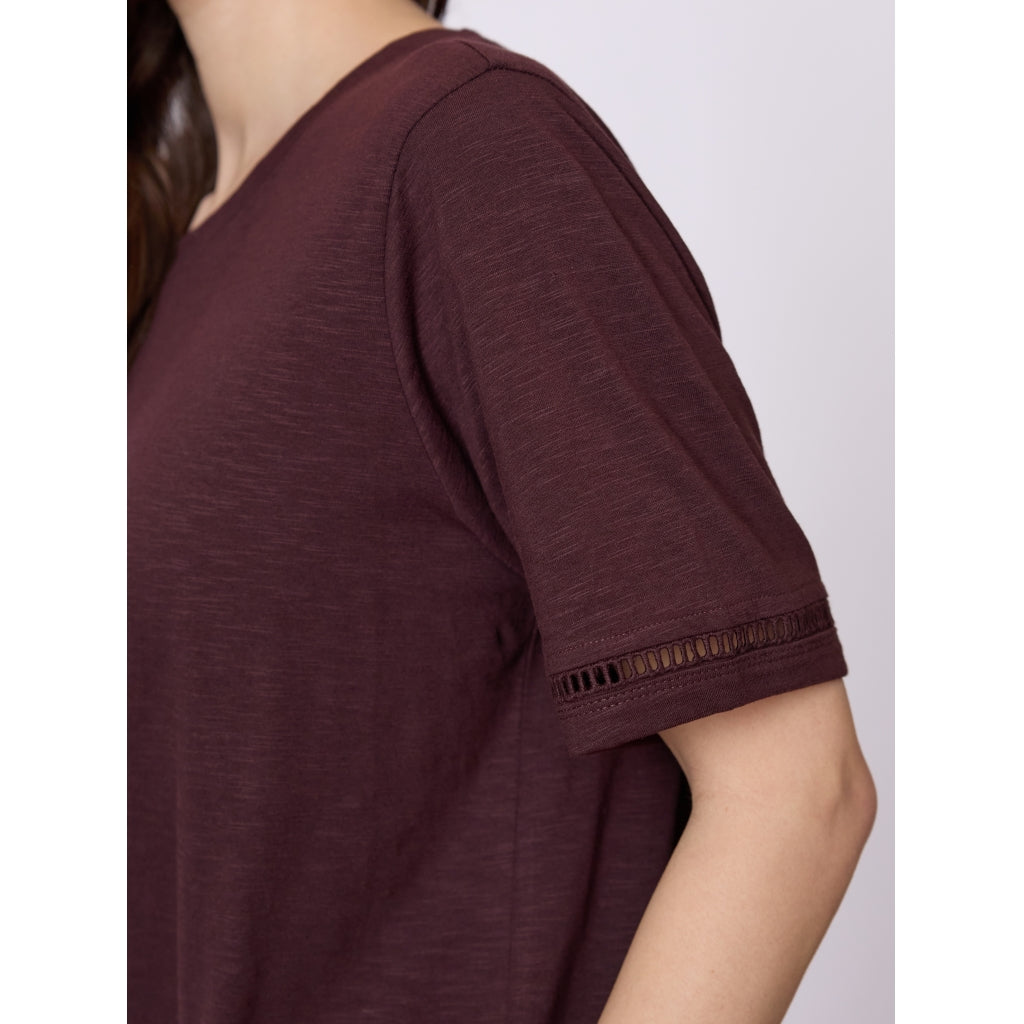 Redgreen Women RG_Cami T-shirts 085 Plum
