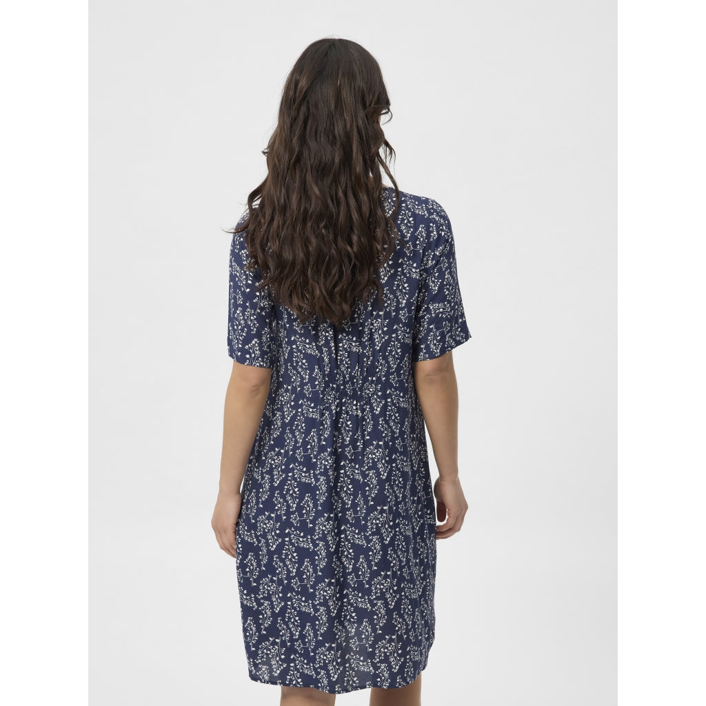 Redgreen Women RG_Dallas Dresses / Shirts Navy Mønster