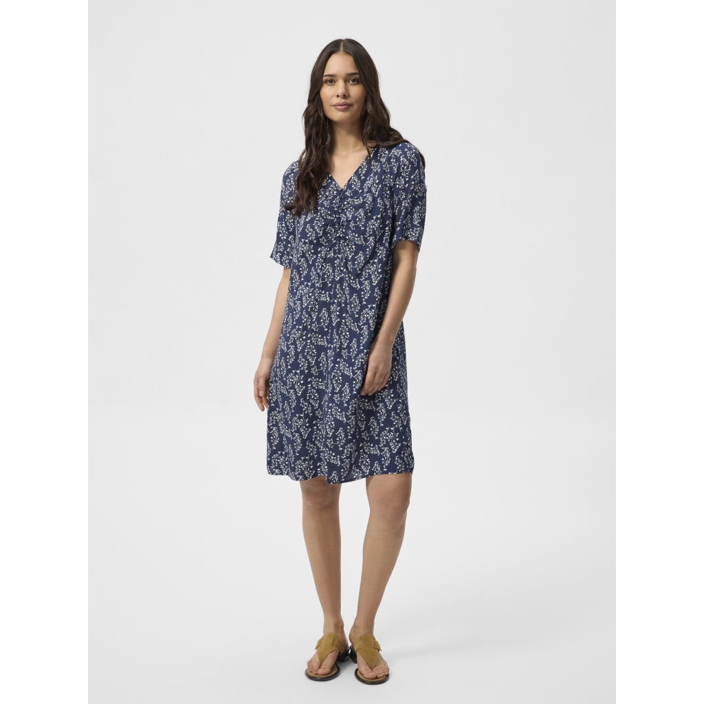Redgreen Women RG_Dallas Dresses / Shirts Navy Mønster