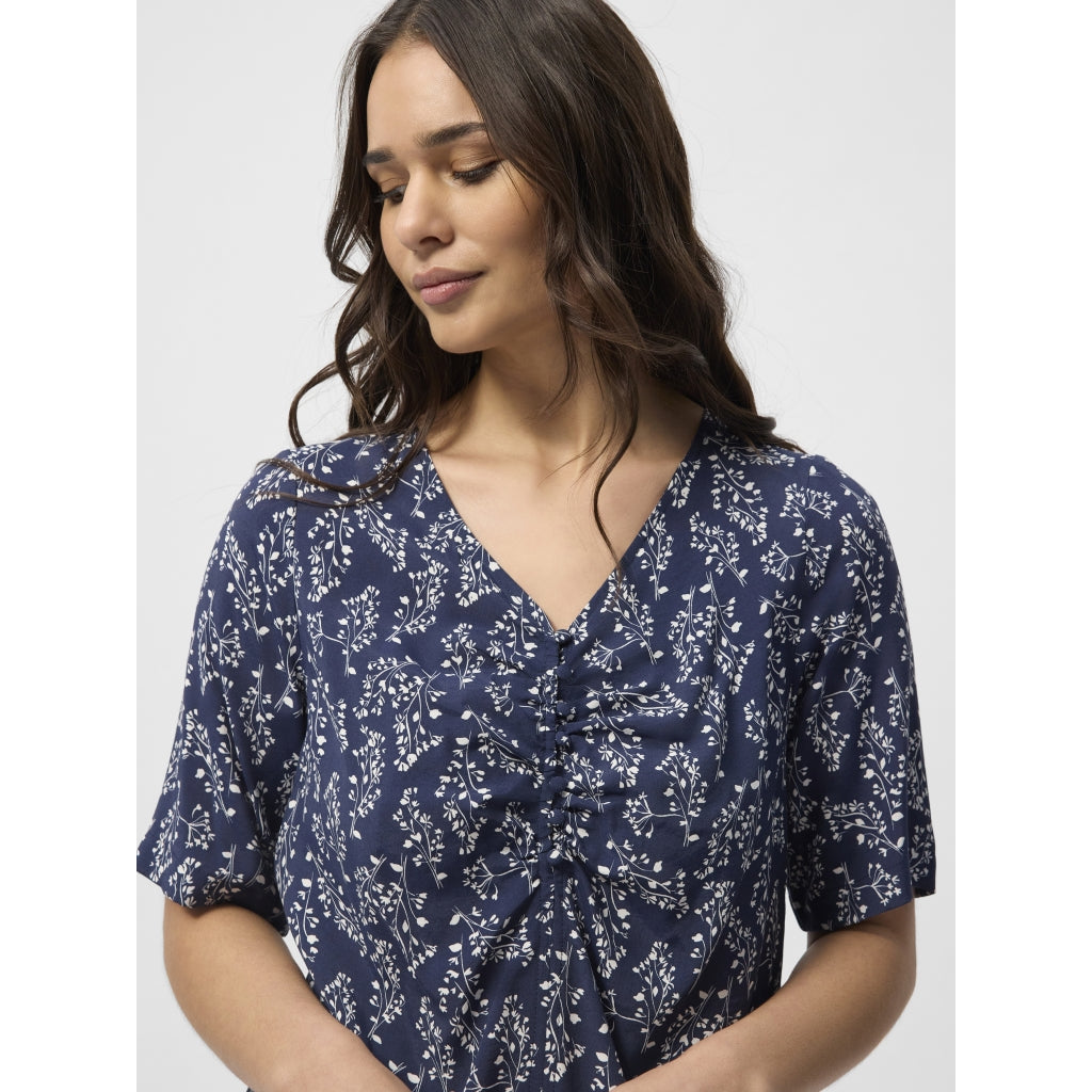 Redgreen Women RG_Dallas Dresses / Shirts Navy Mønster