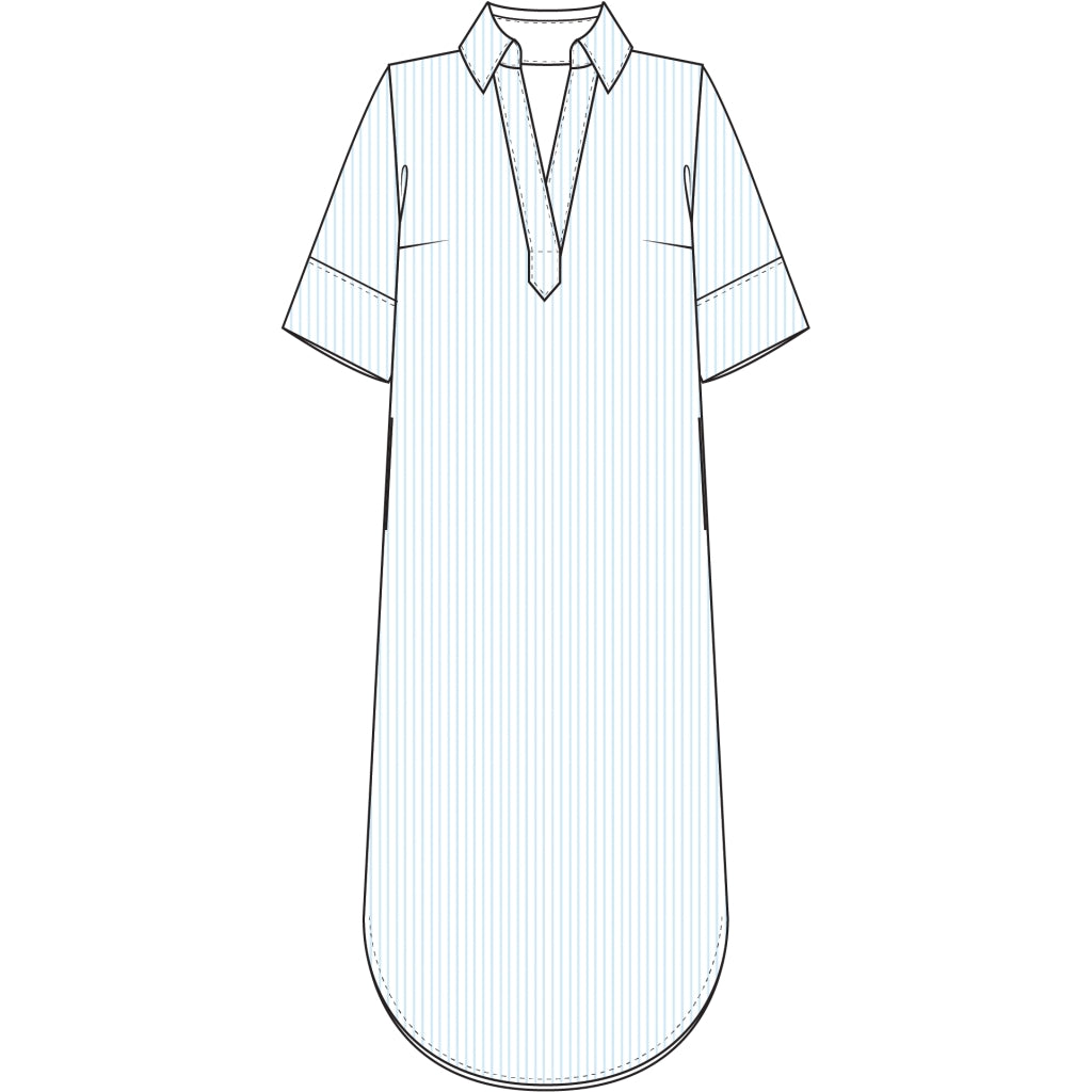Redgreen Women RG_Delphine Dresses / Shirts 163 Blue Stripe