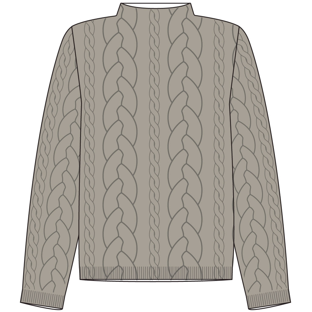 Redgreen Women RG_Jasmine Strik 425 Dark Sand Melange