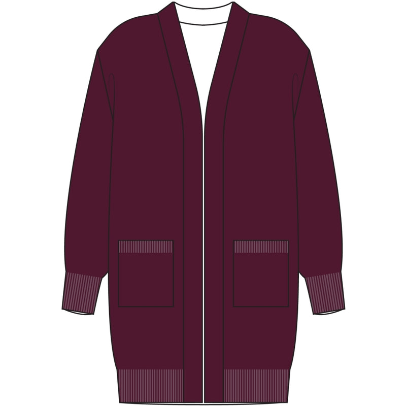 Redgreen Women RG_Jobi Strik 481 Eggplant Melange