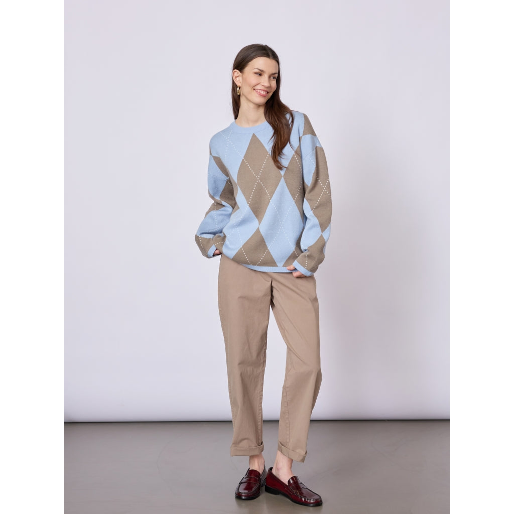 Redgreen Women RG_Kaja Strik 363 Blue Pattern