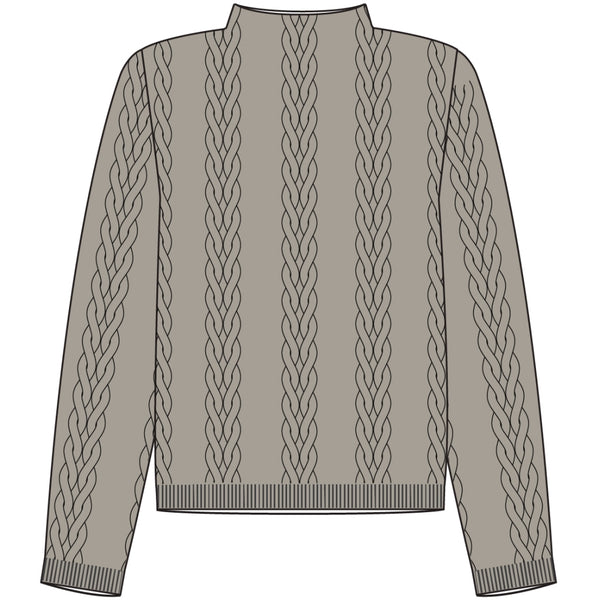 Redgreen Women RG_Katey Strik 425 Dark Sand Melange