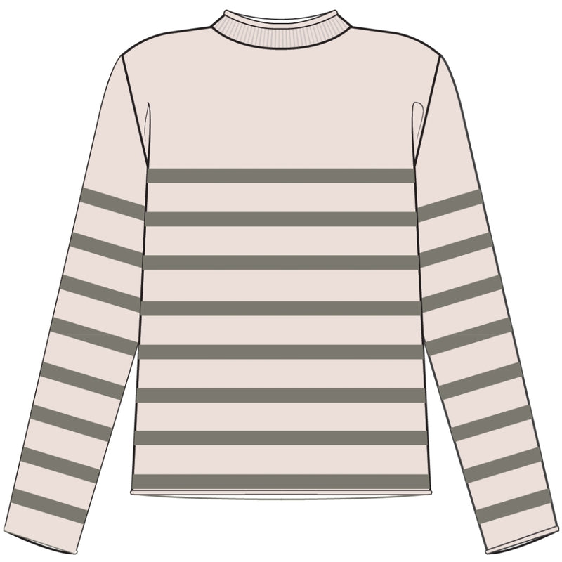 Redgreen Women RG_Kathrine Strik 125 Dark Sand Stripe
