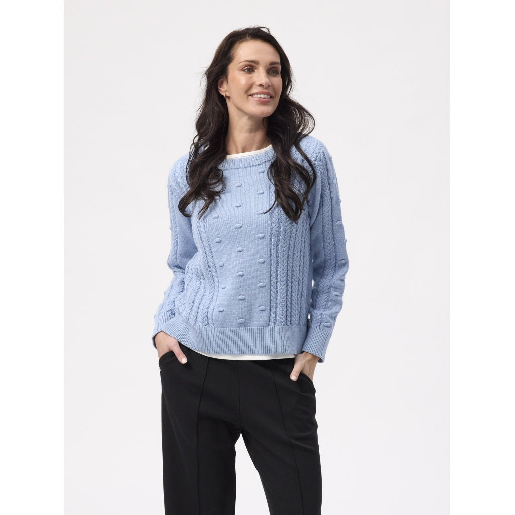 Redgreen Women RG_Kaya Strik Lyseblå Melange