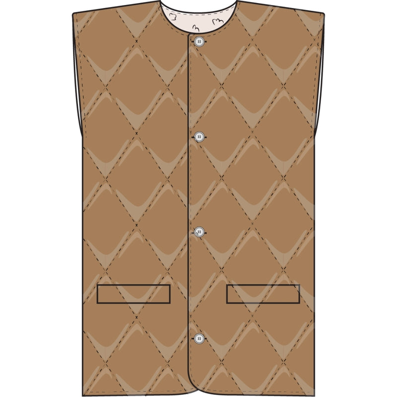 Redgreen Women RG_Lina Veste 026 Light Brown
