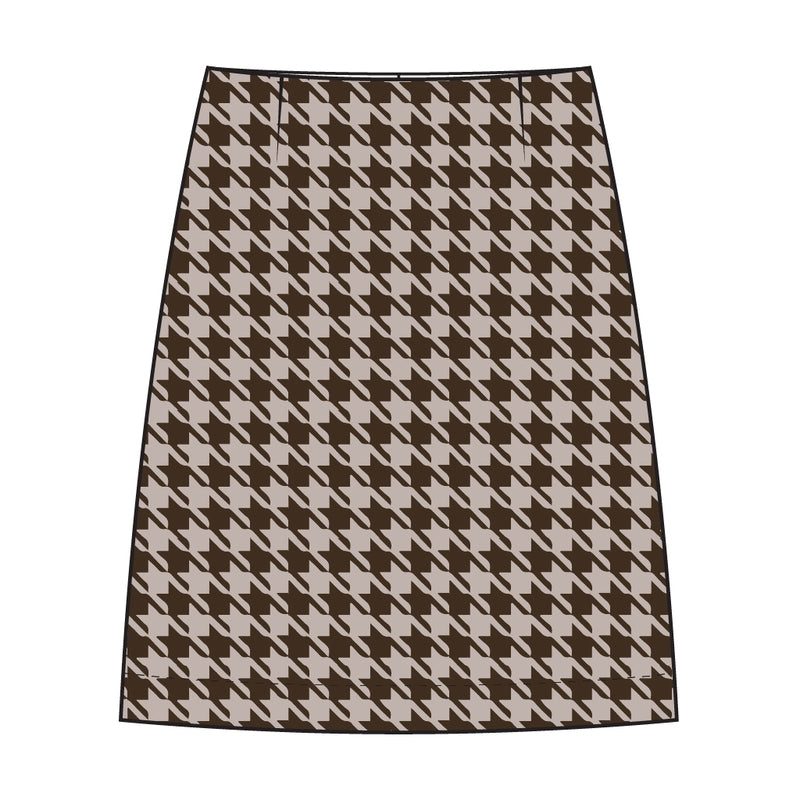 Redgreen Women RG_Nadia Nederdele 229 Dark Brown Check