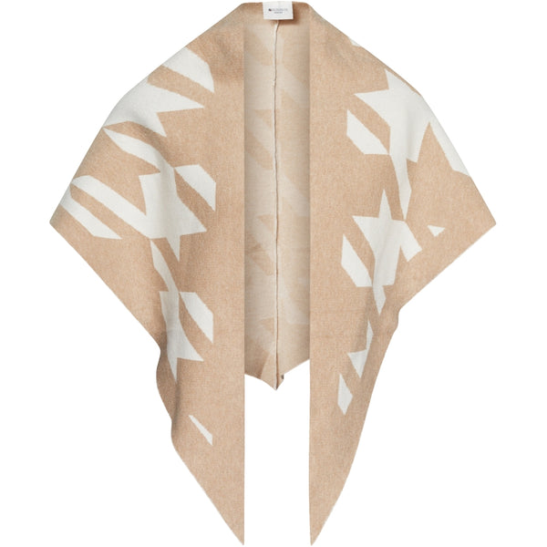 Redgreen Women RG_Rikka Halstørklæde 326 Light Brown Pattern