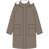 Redgreen Women RG_Sina Jackets and Coats Mørke Sand