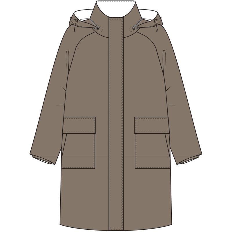 Redgreen Women RG_Sina Jackets and Coats Mørke Sand